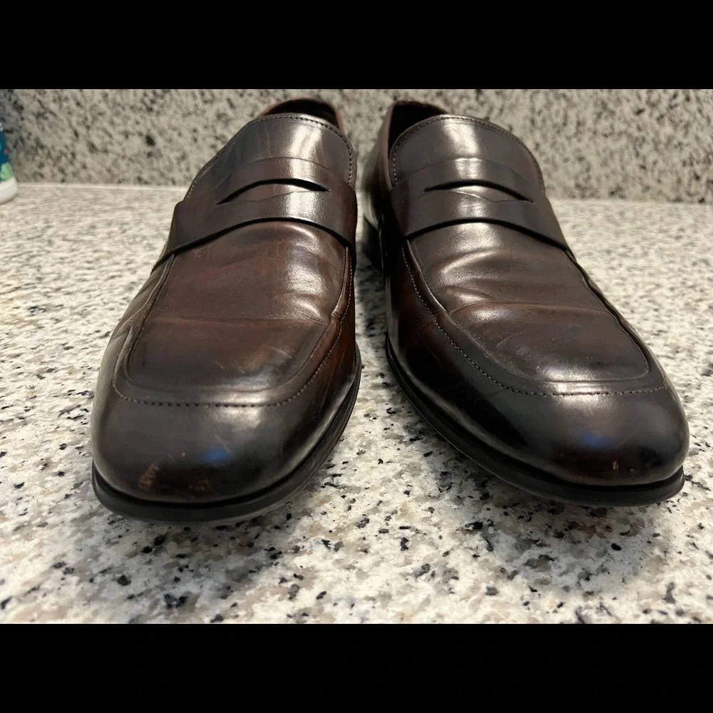 To Boot New York Loafers Brown Made in Italy - Picture 3 of 7